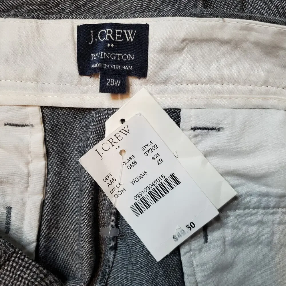 J. Crew Mens Size 29 NWT 11